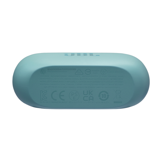 JBL Wave Buds 2 - Blue - True Wireless Noise Cancelling Earbuds - Bottom image number null